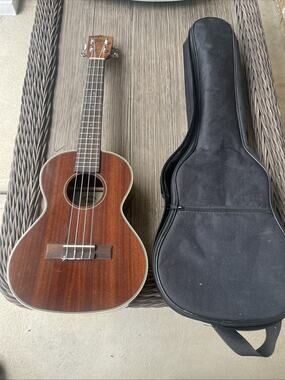 Kala KA-TG Gloss Mahogany Standard Tenor Ukulele with Aquila Super Nylgut String